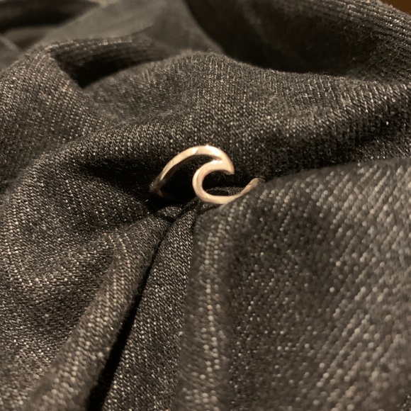 Sterling silver Unsettled wave ring - Picture 2 of 4